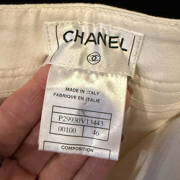 Chanel cream trousers - Picture 12 of 14